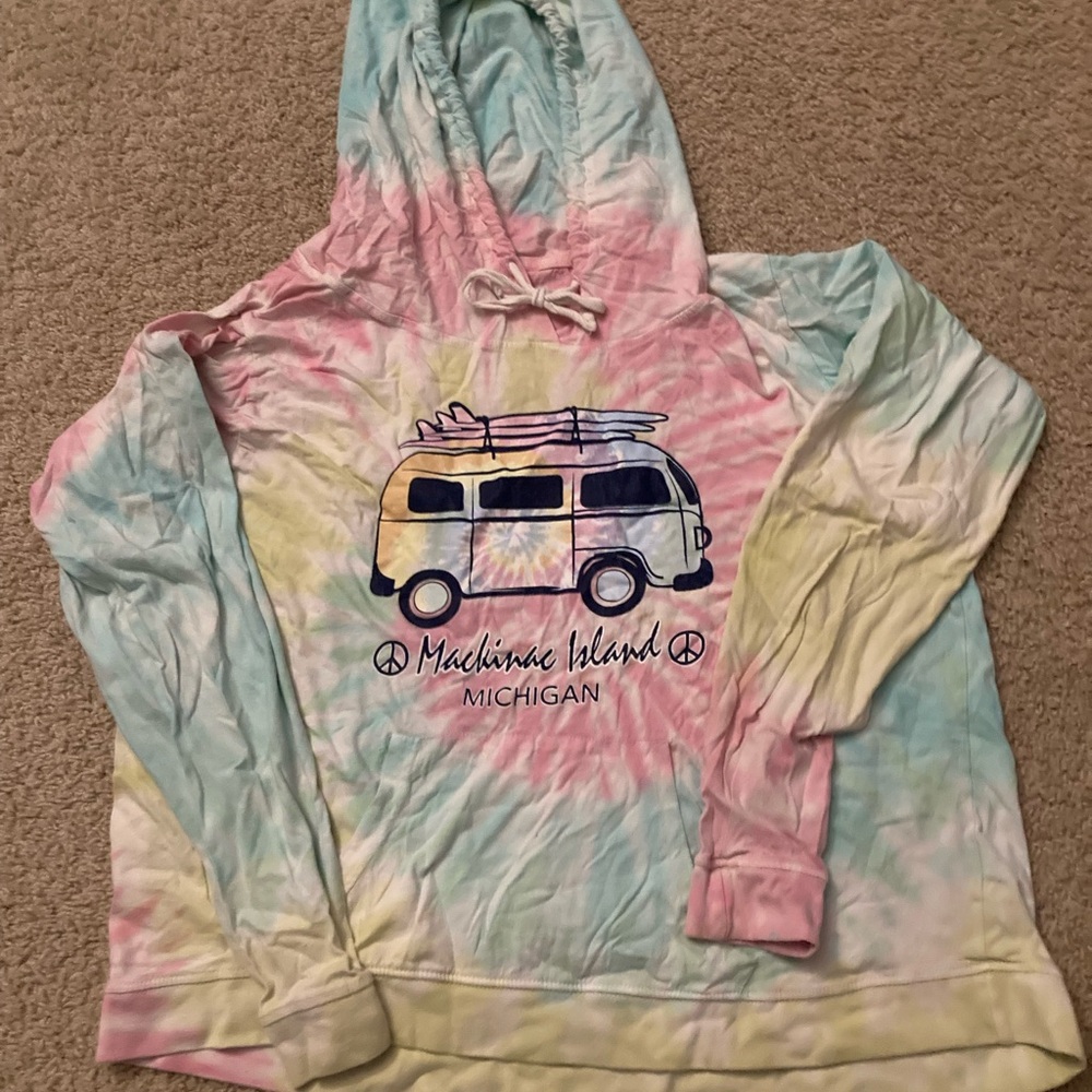 Comfy, lightweight t-shirt hoodie